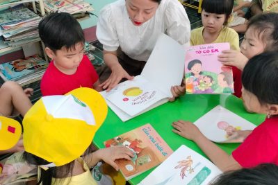 GIAO LƯU CÙNG CÁC EM MẦM NON